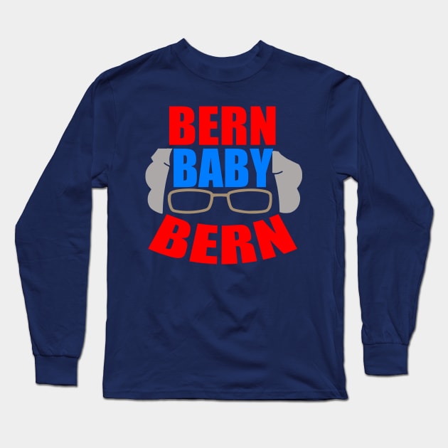 Funny Bernie Sanders Long Sleeve T-Shirt by epiclovedesigns